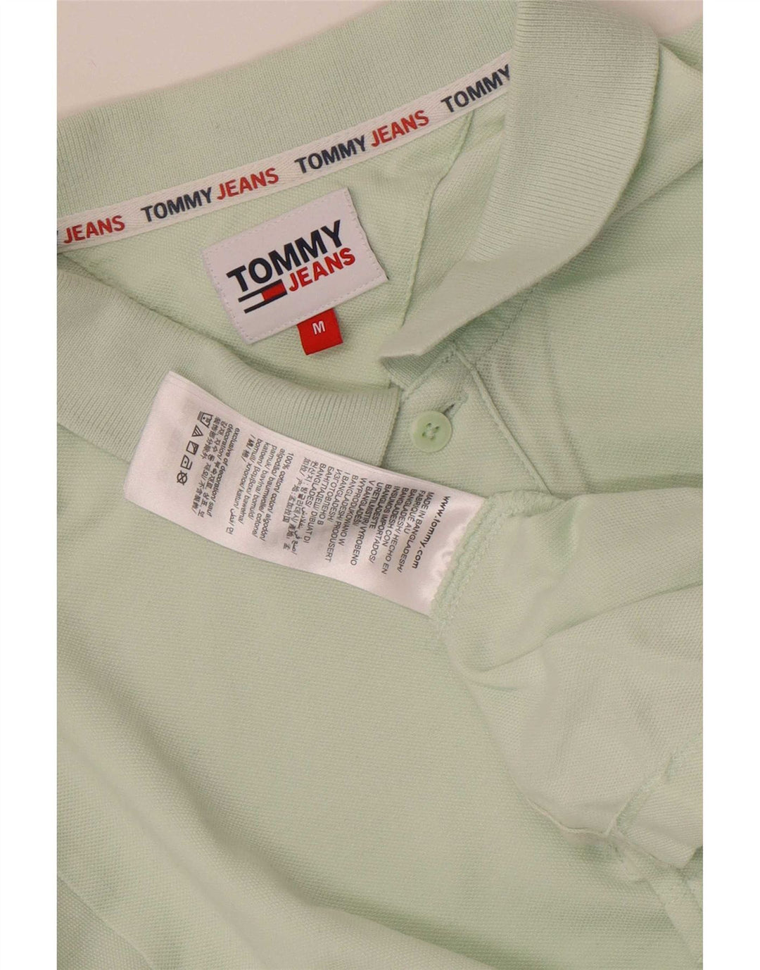 Tommy Hilfiger muška polo majica srednje zelene pamučne boje