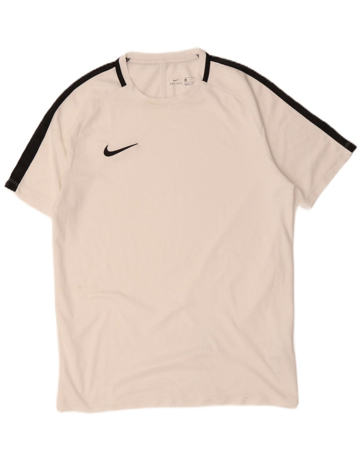 Nike Dri Fit majica kratkih rukava velika bijela poliesterska boja