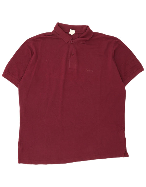 Spalding muška polo majica 2XL bordo pamuk