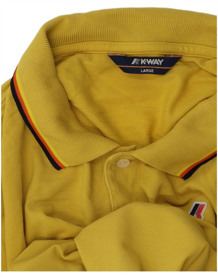 K-WAY muška polo majica velika žuta