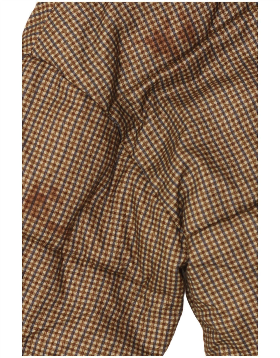 Jack & Jones muška podstavljena jakna UK 36 mali smeđi karirani poliester