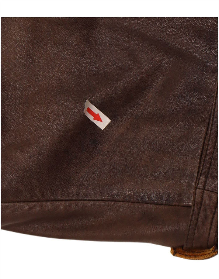 Jean Gabriel ženska vojna kožna jakna IT 48 XL smeđa