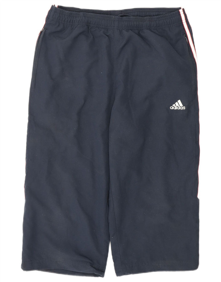 Adidas muške sportske kratke hlače srednje tamnoplave boje od poliestera