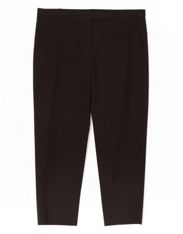 Marks & Spencer ženske sužene skraćene hlače UK 18 XL W38 L25 crne