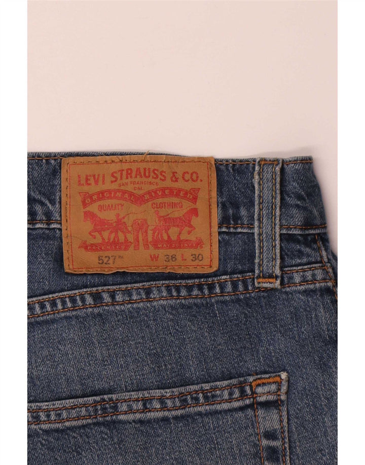 Levi's muške 527 Bootcut traperice W36 L30 Plave
