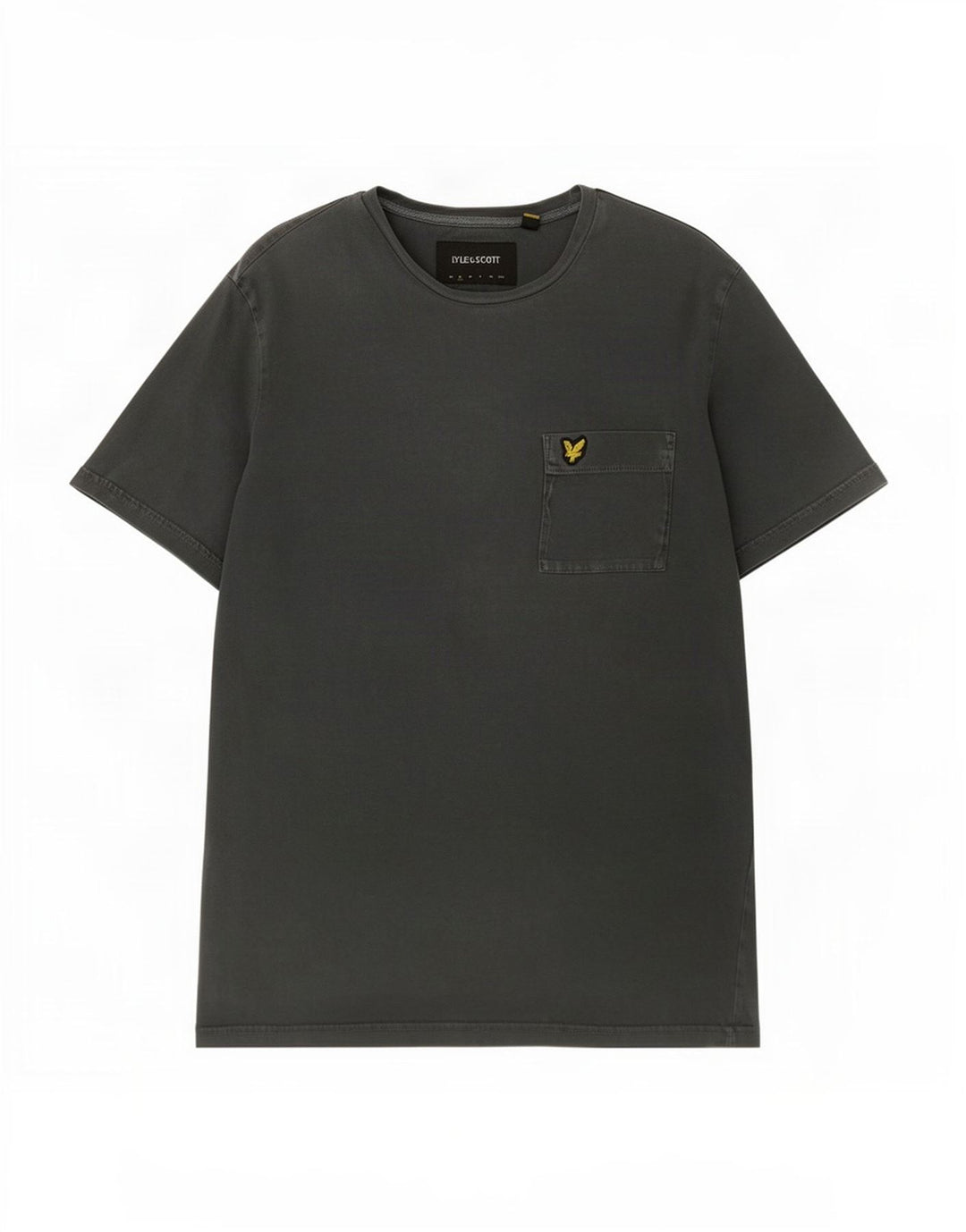 Lyle & Scott Muška majica kratkih rukava Mali sivi pamuk