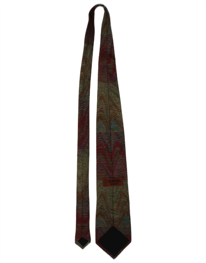 MISSONI Mens Cravatte Tie One Size Multicoloured Striped Silk