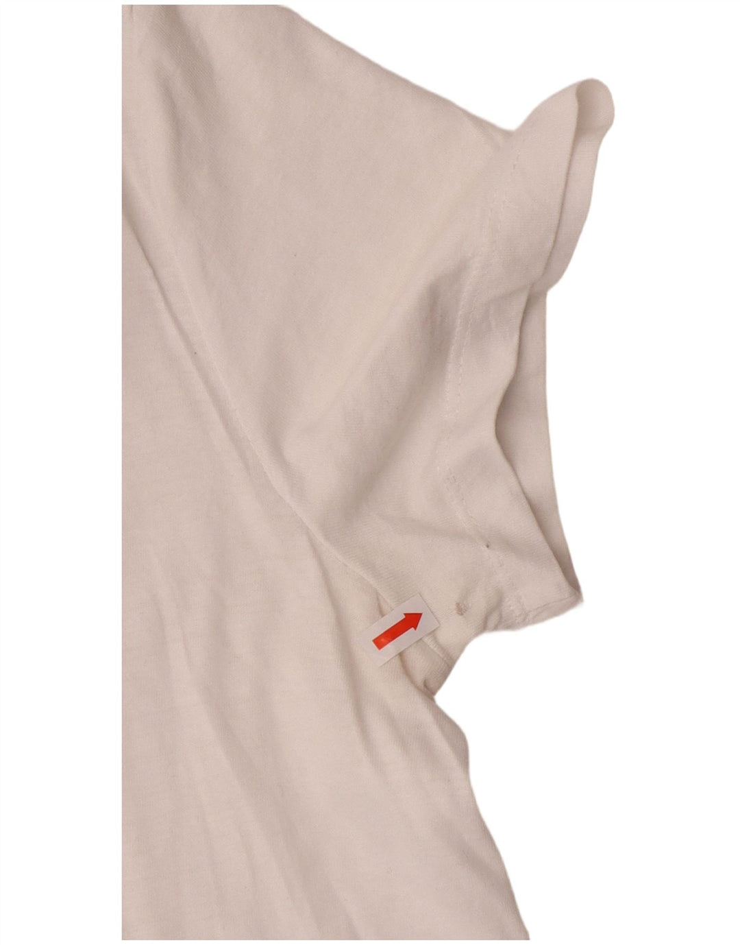 ZARA Womens T-Shirt Top UK 14 Medium White Cotton