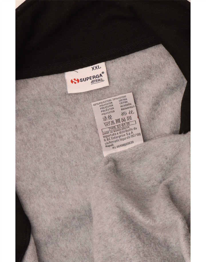 Superga muška grafička gornja jakna trenirke 2XL sivi poliester u boji