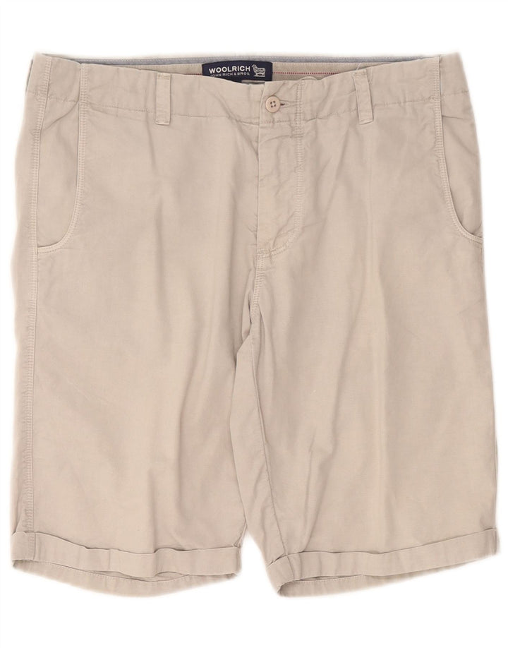 Woolrich ženske ležerne kratke hlače W31 sive