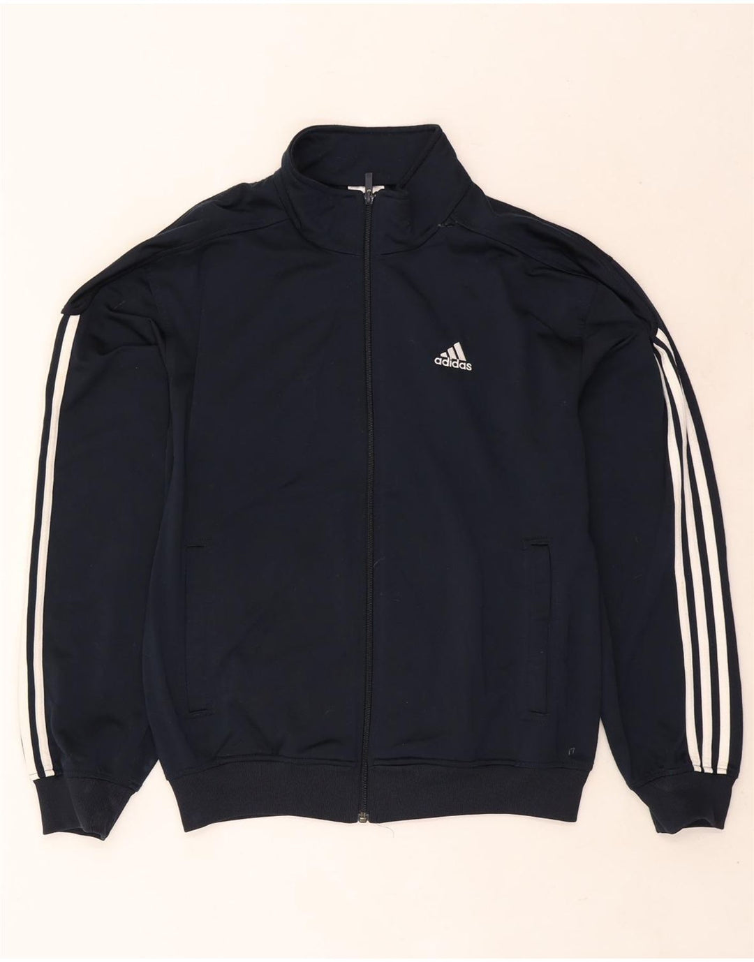 Adidas muška trenirka gornja jakna UK 38/40 srednje tamnoplava poliester
