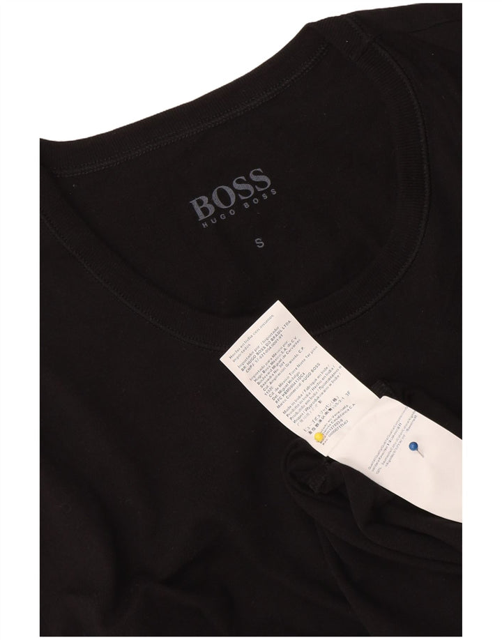Hugo Boss Muška majica kratkih rukava Mali crni pamuk