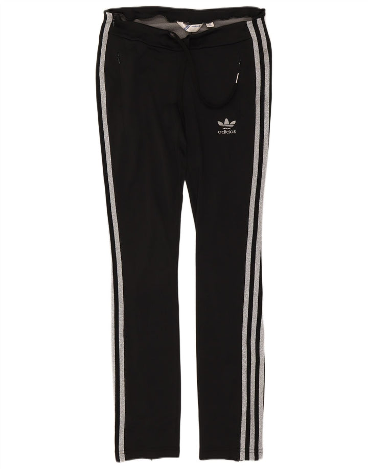 Adidas ženske hlače za trenirku IT 42 srednje crne poliamidne