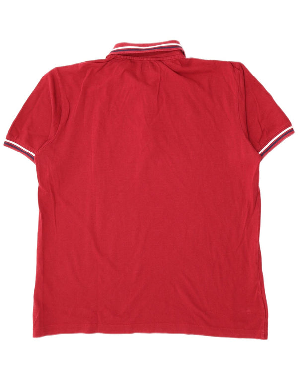 Kappa Mens Polo Shirt 2XL Red