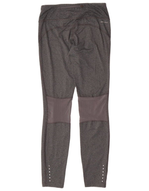 Nike ženske Dri Fit tajice UK 10 male sive poliesterske