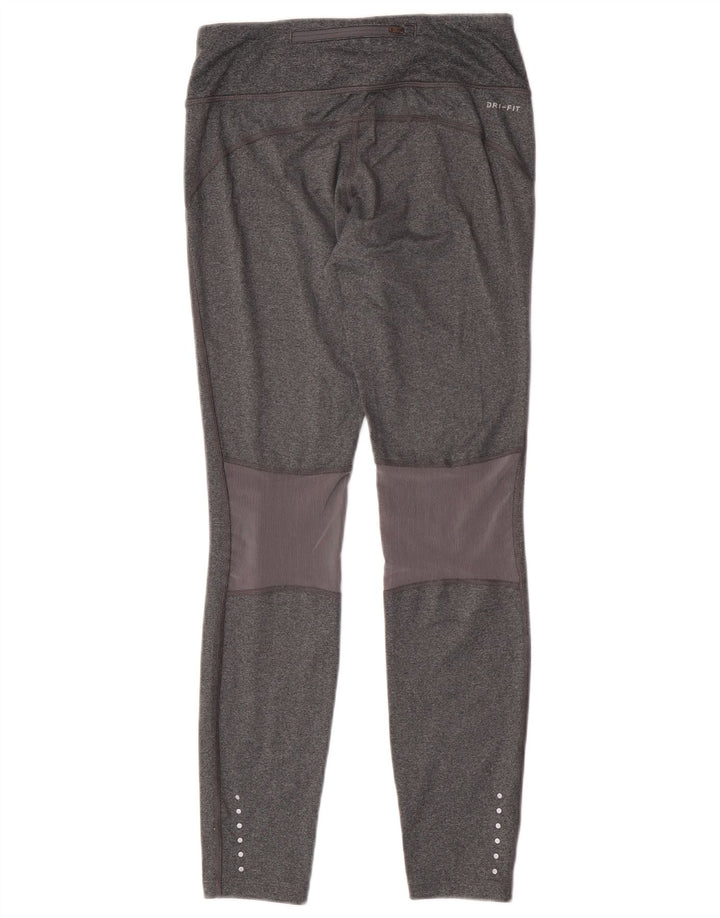 Nike ženske Dri Fit tajice UK 10 male sive poliesterske
