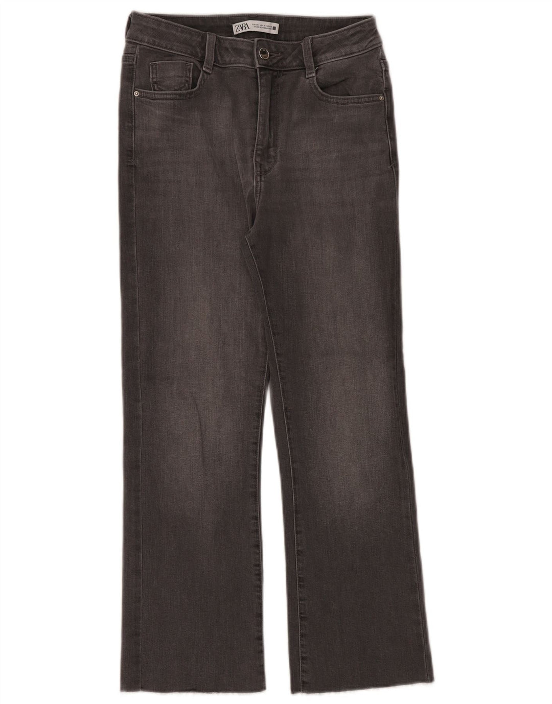 Ženske traperice Zara Bootcut EU 36 XS W26 L26 sive