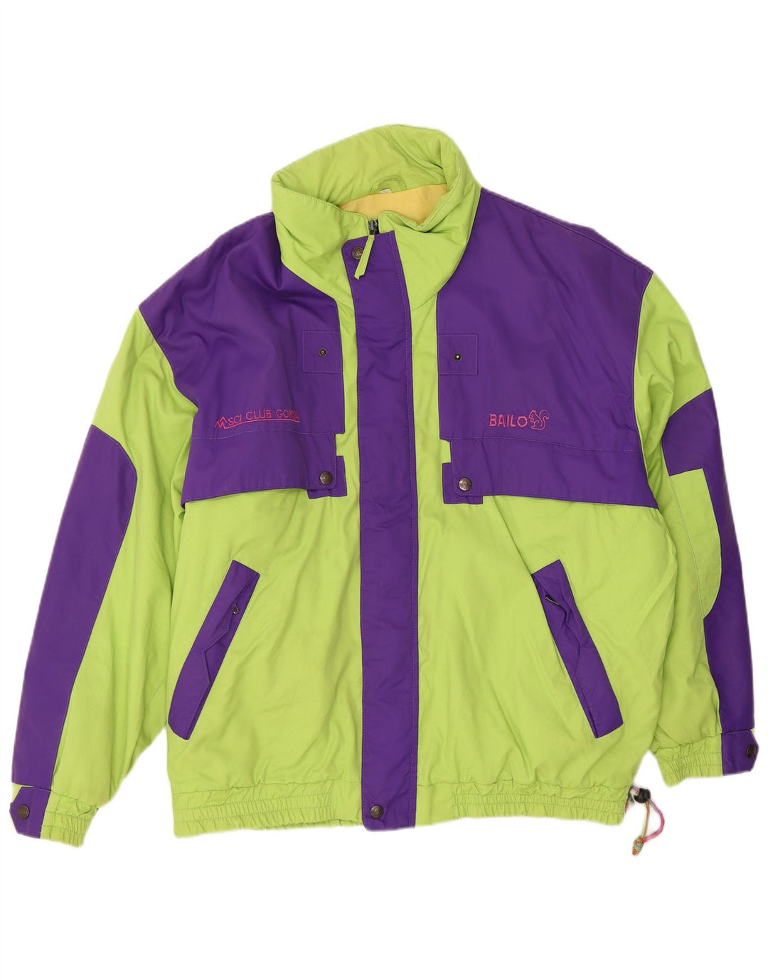 Bailo Muška skijaška jakna IT 54 2XL Green Colourblock