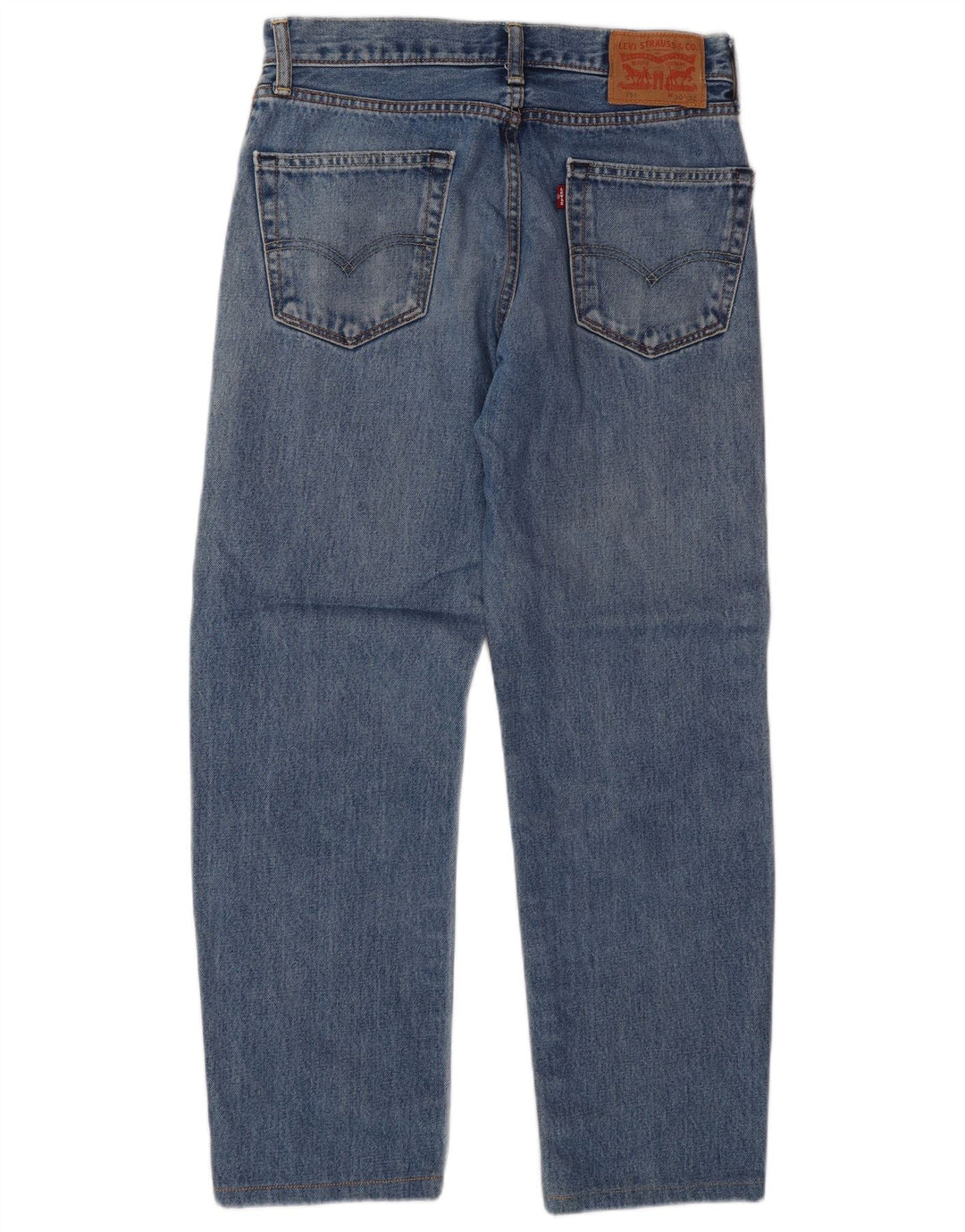 Levi's muške 751 ravne traperice W30 L32 plavi pamuk