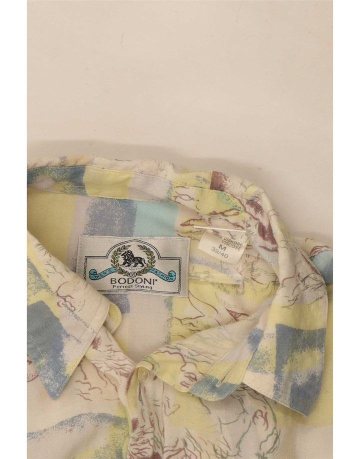 Bodoni muška košulja kratkih rukava veličina 39/40 srednje raznobojna patchwork