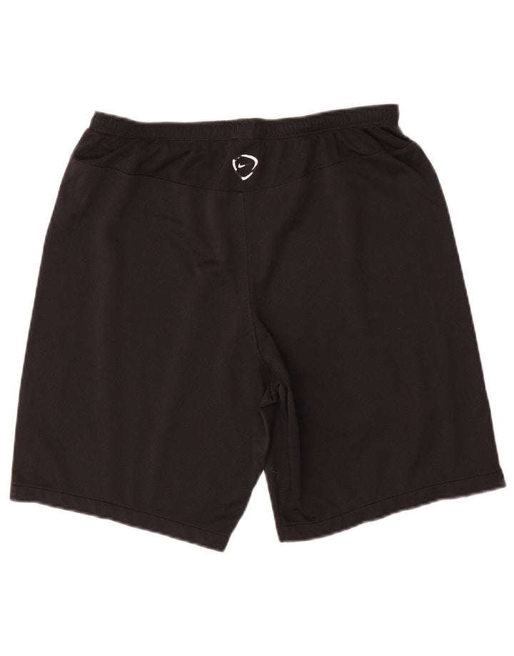 Nike Dri Fit sportske kratke hlače srednje crne boje od poliestera