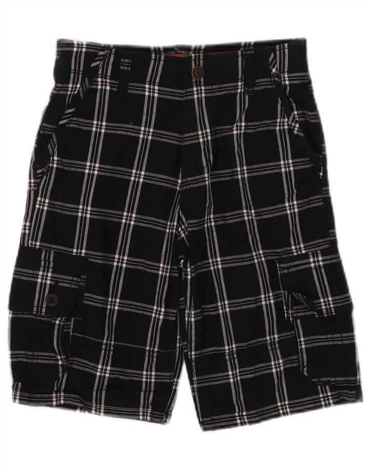Wrangler Cargo kratke hlače za dječake 9-10 godina W25 crni karirani pamuk