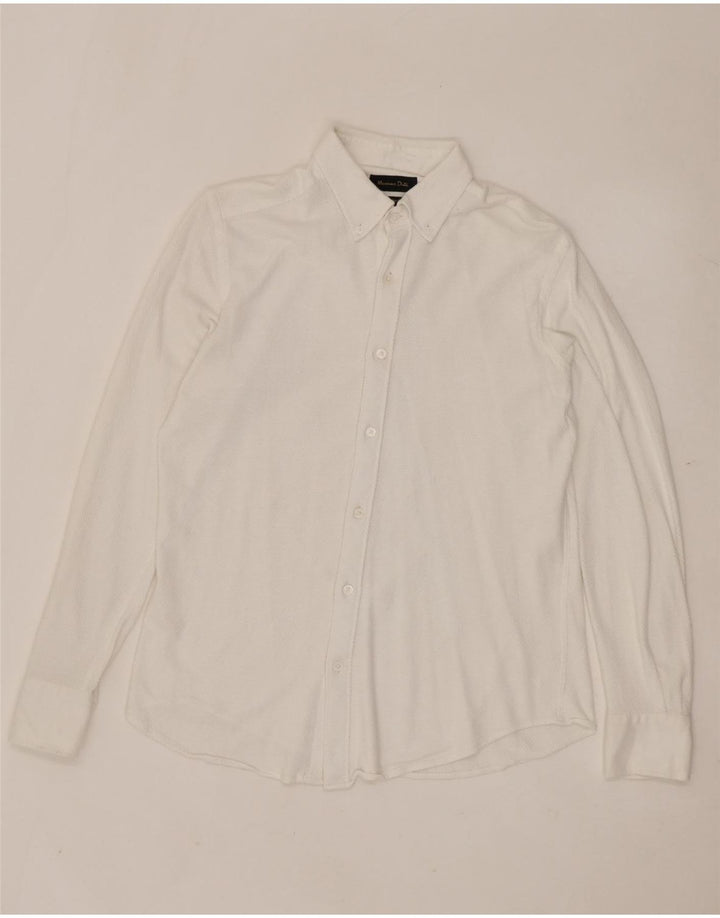 MASSIMO DUTTI Muška košulja srednje bijele boje