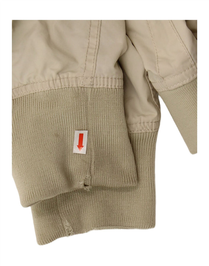 NAPAPIJRI Mens Bomber Jacket UK 42 XL Grey Polyamide
