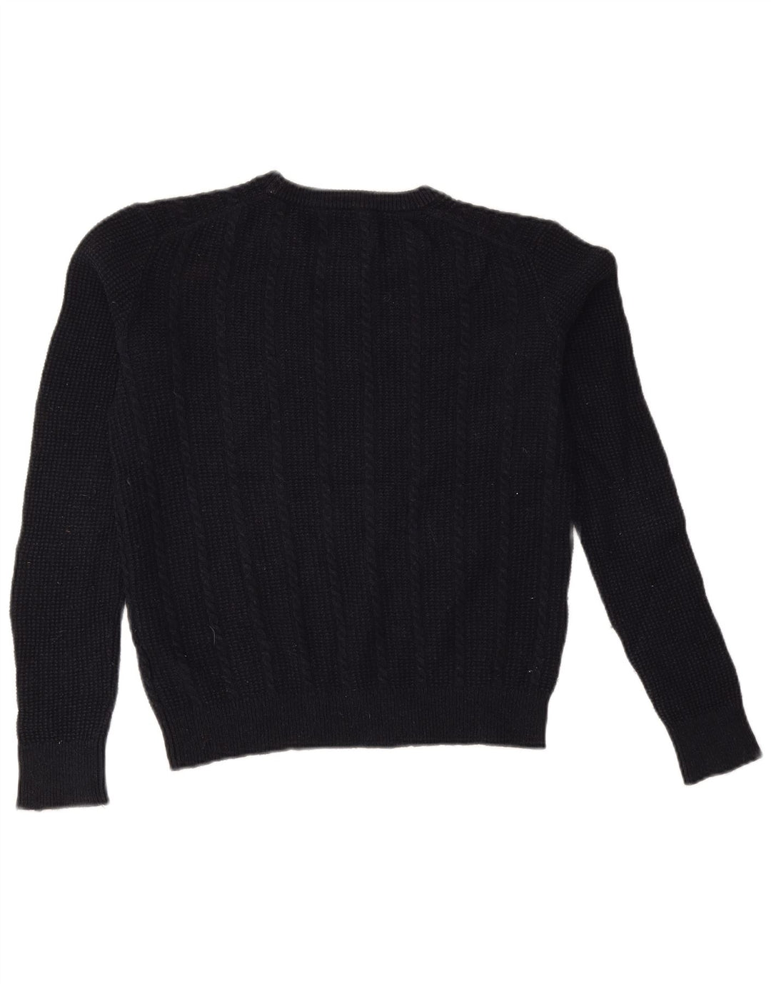 JACK WILLS Ženski džemper s okruglim izrezom UK 12 srednje tamnoplava