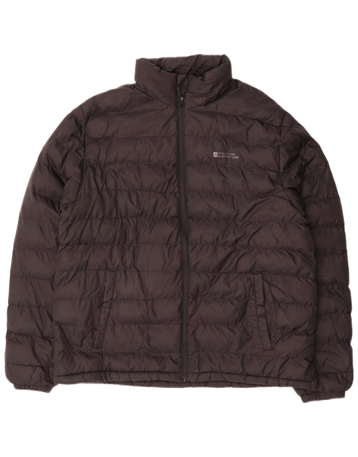 Mountain Warehouse muška podstavljena jakna UK 42 XL crni najlon