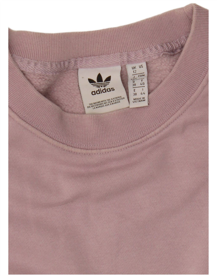 Adidas veliki ženski džemper UK 12 srednje crne boje