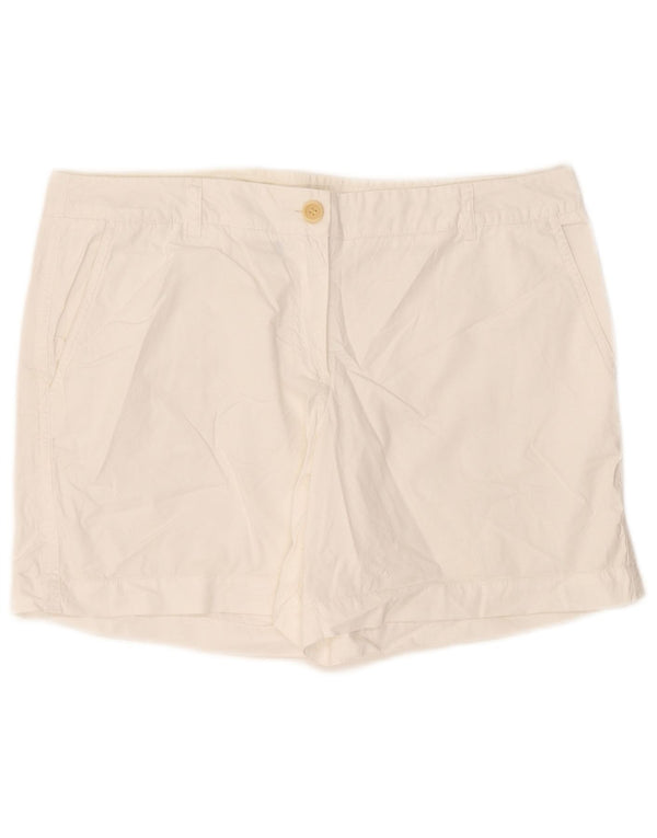 Marina Yachting Ženske chino kratke hlače IT 46 Large W34 Bijeli pamuk