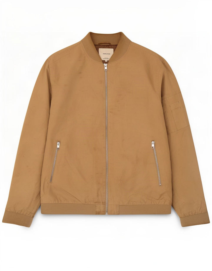 Jack & Jones muška bomber jakna UK 42 XL bež poliester