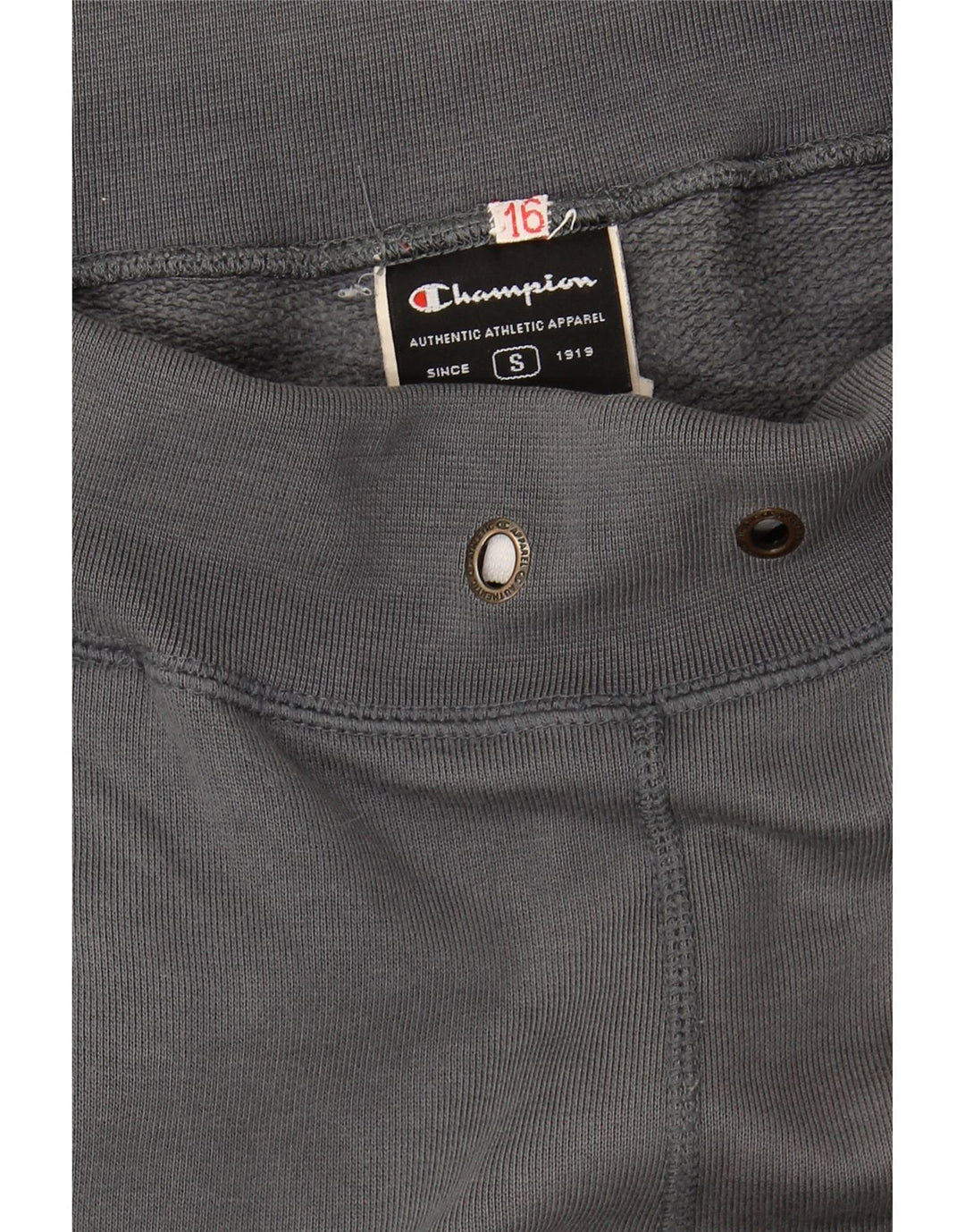CHAMPION Mens Tracksuit Trousers Small  Grey Cotton Vintage Champion and Second-Hand Champion from Messina Hembry 
