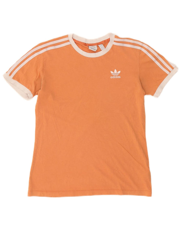 Adidas ženska majica kratkih rukava UK 10 Small Orange Cotton