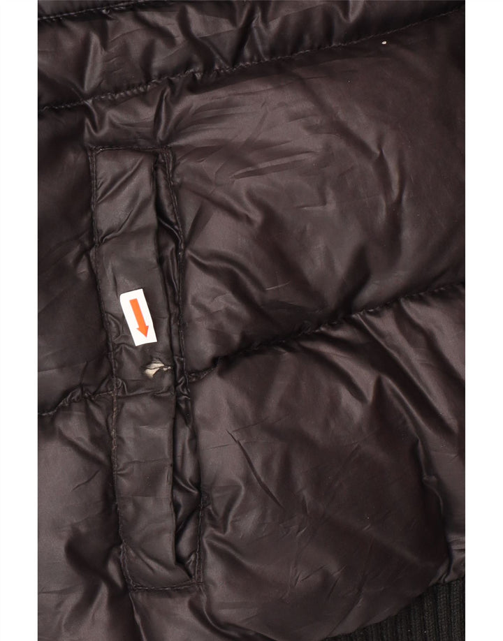 DOLOMITE Muška grafička podstavljena jakna s kapuljačom UK 38 srednji crni poliester