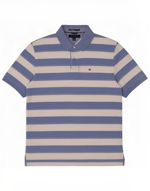 Tommy Hilfiger muška polo majica XL pamuk na plave pruge