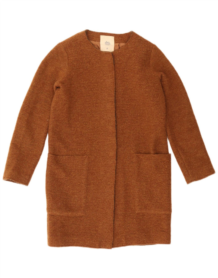 ZARA ženski kaput UK 10 Small Brown