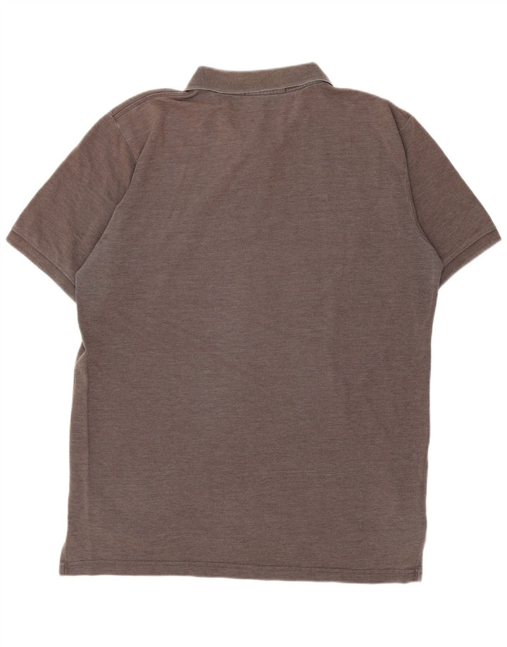 U.S. POLO ASSN. Mens Polo Shirt Large Brown