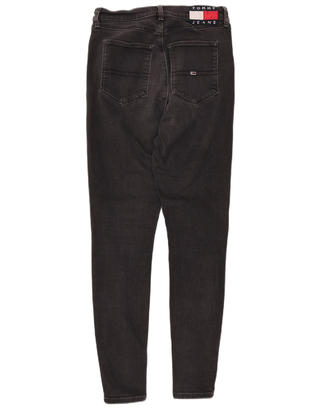 TOMMY HILFIGER Ženske super uske traperice visokog rasta Melany W30 L30 crne