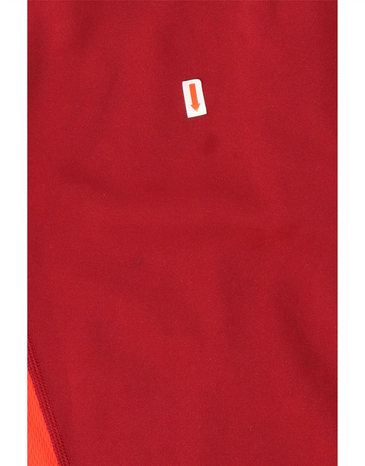 ADIDAS Boys Graphic Pullover Tracksuit Top 11-12 Years Burgundy