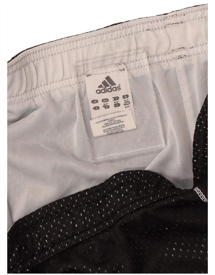 ADIDAS ženske sportske kratke hlače UK 14 Srednje crni poliester