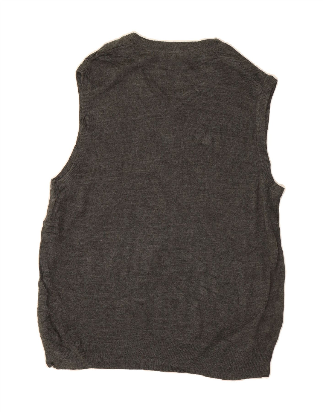 DOCKERS Mens Vest Tank Top Large Grey Check Acrylic Vintage Dockers and Second-Hand Dockers from Messina Hembry 
