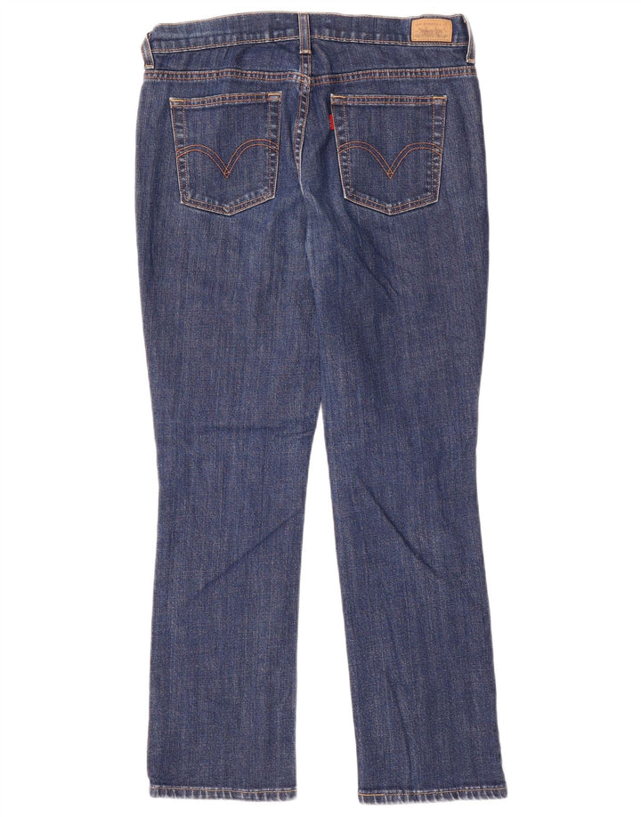 Levi's ženske 505 ravne traperice US 6 srednje W32 L29 plavi pamuk