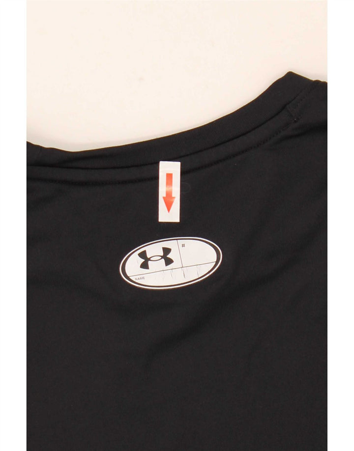 Muška majica Under Armour Cold Gear s dugim rukavima, srednji crni poliester