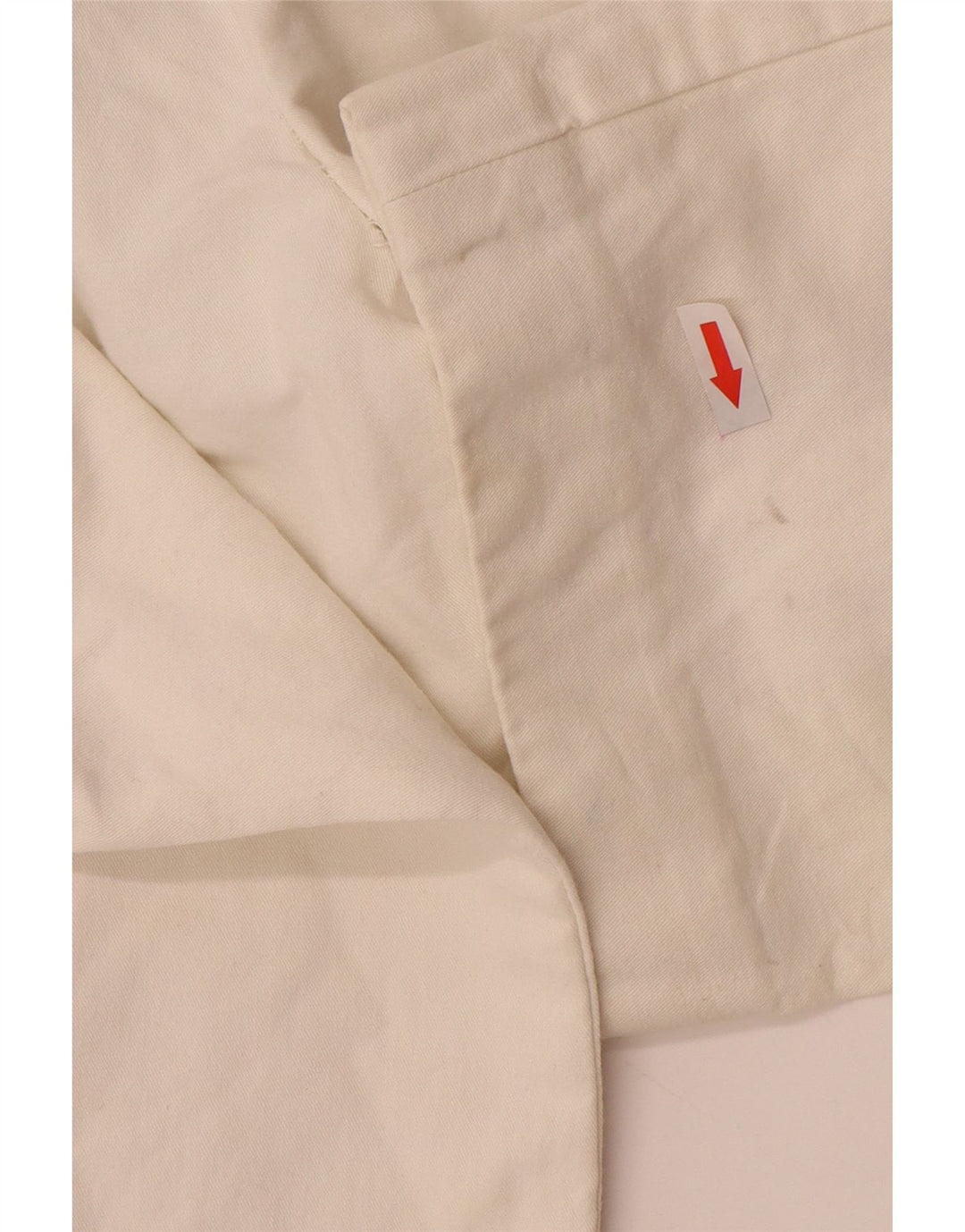 MASSIMO DUTTI Muške hlače ravnog odijela EU 42 Large W32 L32 Off White