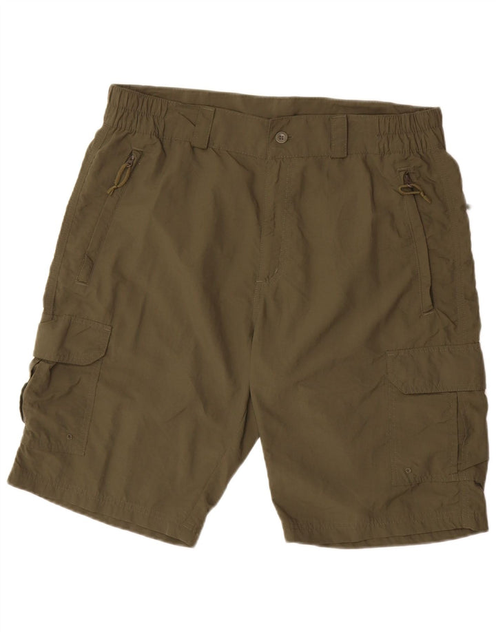 MOUNTAIN WAREHOUSE Muške Cargo kratke hlače W34 Large kaki najlon