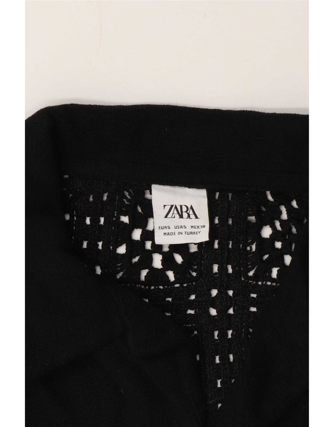 Zara muška majica kratkih rukava Mala crna geometrijska