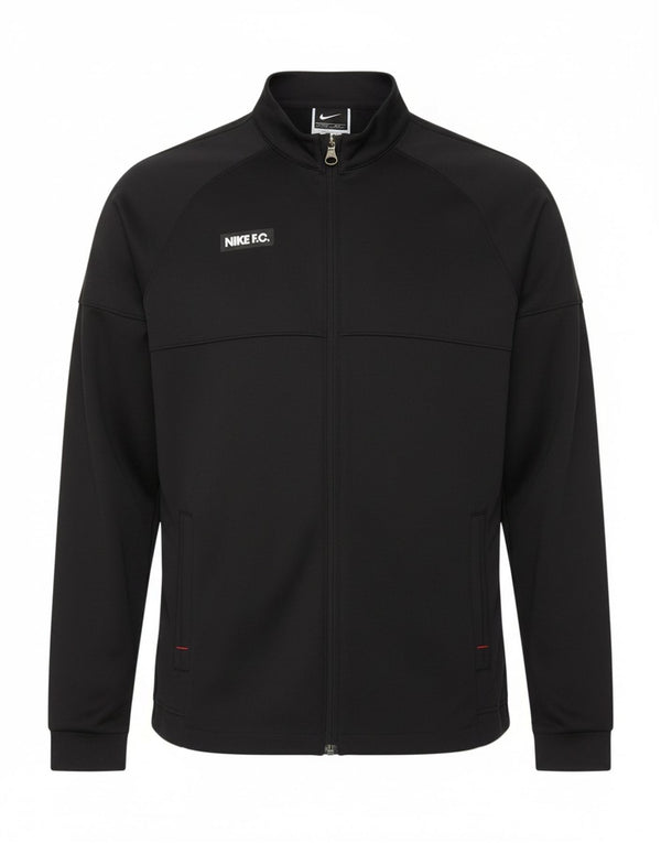 Nike Boys Trenirka Gornja jakna 13-14 godina XL crni poliester