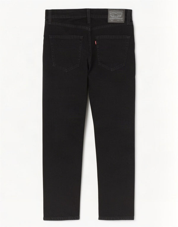 Levi's muške 502 sužene traperice W34 L30 crni pamuk